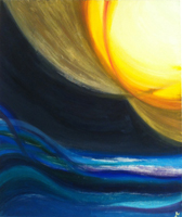 Tramonto del sole